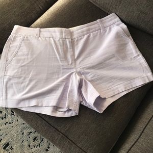 J. Crew Shorts (Light purple/Lavender)